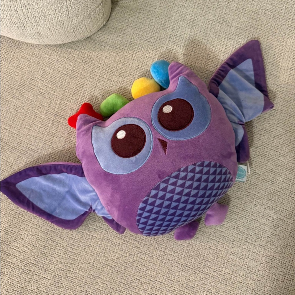 Purple Owl Plush from Generation Mindful